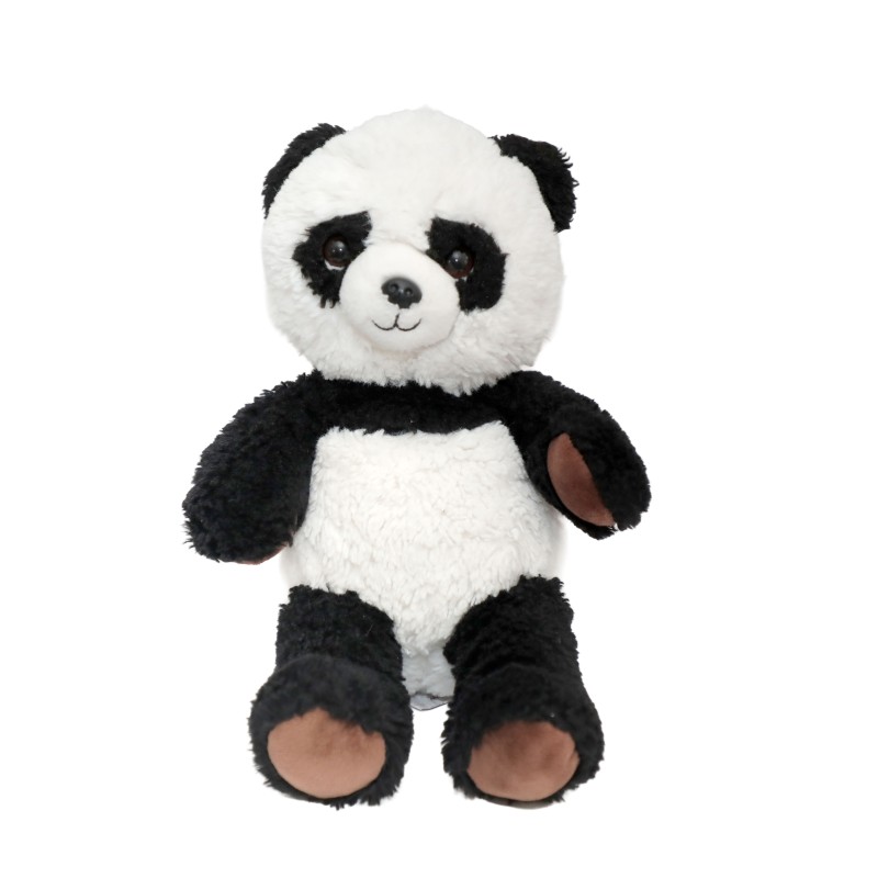 Peluche panda noir et blanc Gipsy 28 cm (28531)