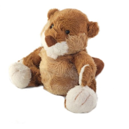 Peluche Doudou Castor marron beige 23 cm TRUDI (26141)