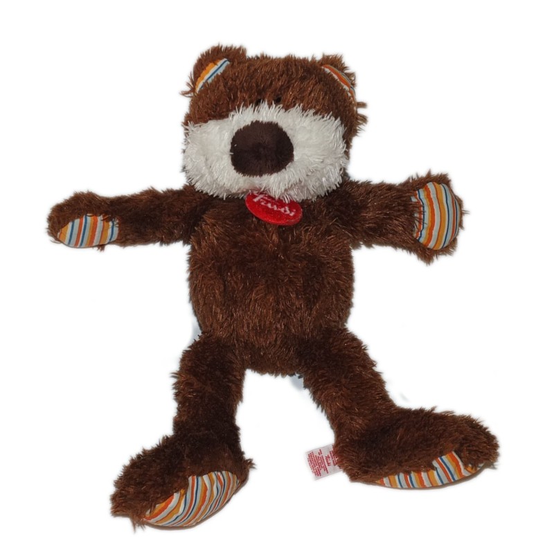 Peluche doudou Ours marron TRUDI 27 cm (26655)