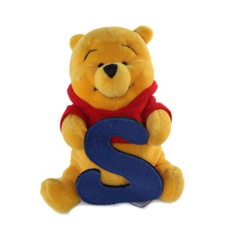 Doudou peluche WINNIE The Pooh S 16 cm assis Trudi  (23474)