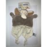 NEUF ETIQU Doudou plat canard beige taupe CP International (26988)
