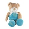Peluche Doudou Ours Bleu beige 38 cm CP International (23293)