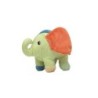 Doudou Elephant vert carreaux Brioche Kimbaloo La Halle (28357)