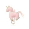 Doudou peluche musicale Licorne rose Mots d'Enfants (27313)