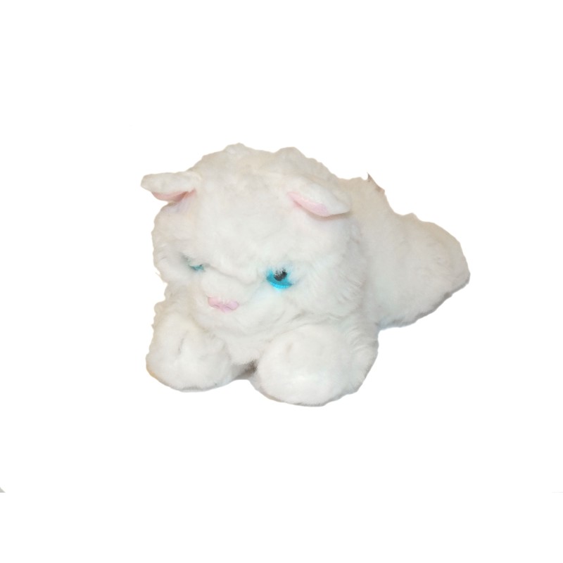 Peluche Chat blanc Keel Toys Simply Soft Collection 18 cm (27707)