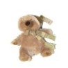 Peluche ours Déco KSD beige 25 cm (27757)