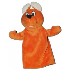 Marionnette Walibi doudou Kangourou orange Belpark 30 cm (14726)