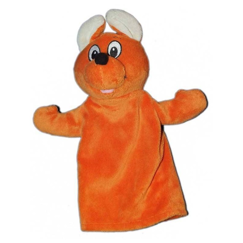 Marionnette Walibi doudou Kangourou orange Belpark 30 cm (14726)
