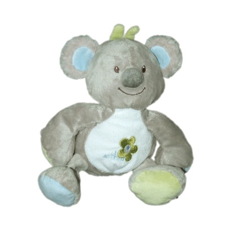 Doudou KOALA Panda gris vert bleu Bebisol Arthur et Lola (19716)