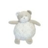 Doudou ours gris blanc nuages Musti 20 cm (27985)