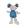 Doudou Lion gris bleu mauve Luc et Lea 16 cm Laboratoirs Gilbert (27971)