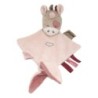 Doudou plat losange licorne rose Nattou Lili Jade et Nina (21777)