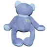 Peluche Doudou Ours mauve TARTINE ET CHOCOLAT 22 cm Grelot (16649)