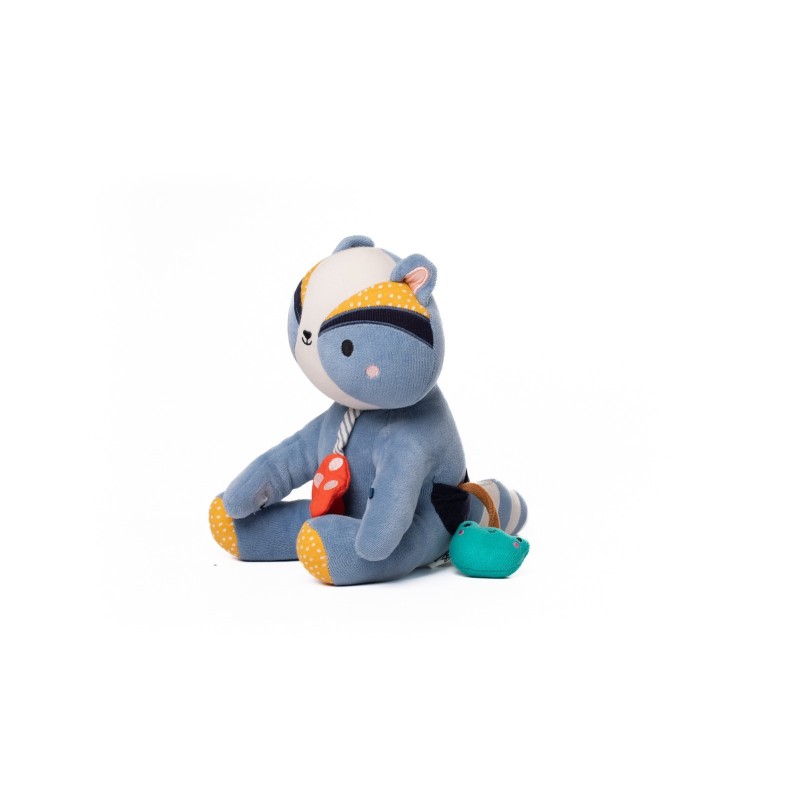 Peluche d'activités Gaston raton laveur Nature et Découvertes (28451)