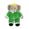 VINTAGE Peluche Doudou Elephant Babar gris vert GUND 34 cm Collector (27865)