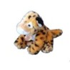 Doudou Peluche Toute douce - LEPOARD - Médaille - H 21 cm (6482)