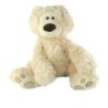 Peluche Ours blanc nez marron 35 cm GUND (25337)