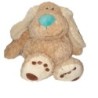 Grande peluche Chien beige bleu 55 cm Anna Club Plush (24654)
