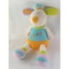 Doudou peluche Lapin beret marin ahoy Babysun Pouet Grelot 40 cm (22982)