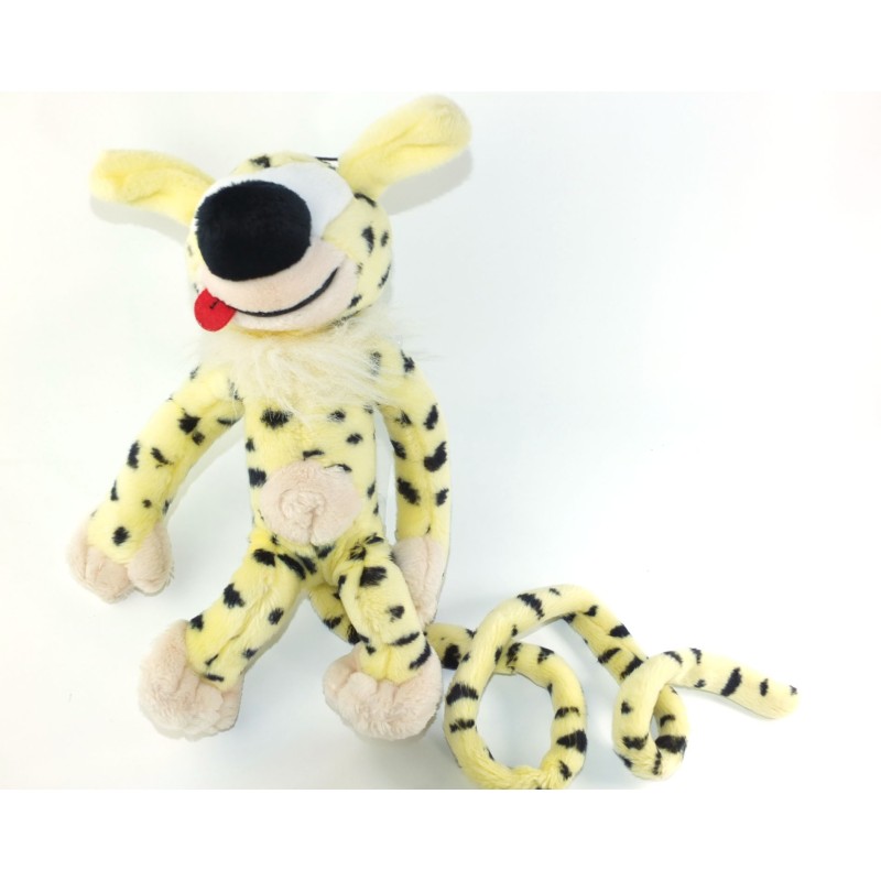 Peluche MARSUPILAMI 35 cm + queue 70 cm Ajena Nounours Marsu 2005 (23654)