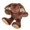 AJENA - Peluche Lapin Brun marron H 32 cm (12518)