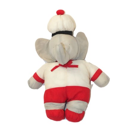 Peluche Babar marin 34 cm en toile tissu style puffalump - Buckingham Toys (27872)