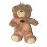 Peluche Publicitaire Ours Bearlington beige rose 32 cm (26643)