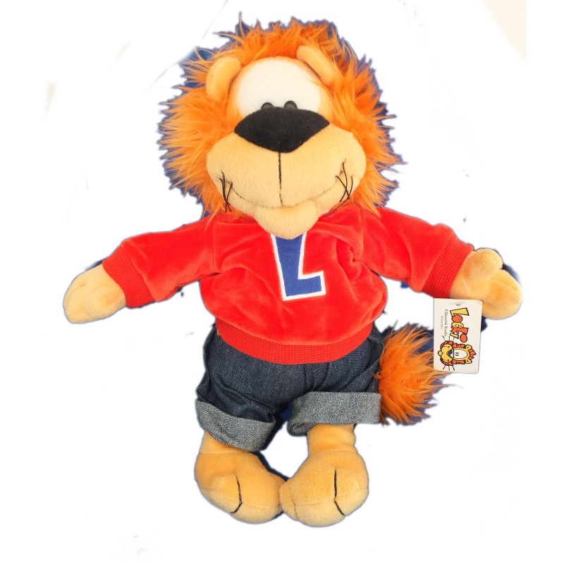 Peluche LION Loeki - H 35 cm - Geesink Studio (7716)