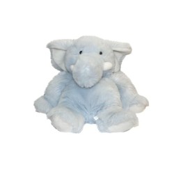 Grande peluche Range Pyjama Elephant bleu Gipsy Vintage 50 cm (27147)
