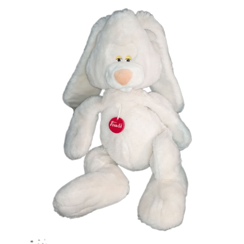 Grande peluche Lapin blanc Trudi 60 cm (21018)