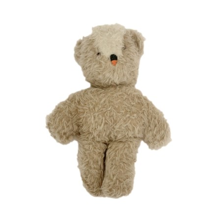 Vintage - Peluche ours beige blanc langue orange 32 cm (28150)