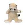Vintage ancienne Grande peluche Panda beige Nounours 60 cm (27537)