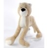 Vintage Peluche Lion chat beige Ajena 30 cm (20351)