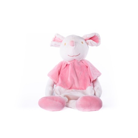 Doudou Range Pyjama Souris rose Sucre d’Orge 60 cm (28277)