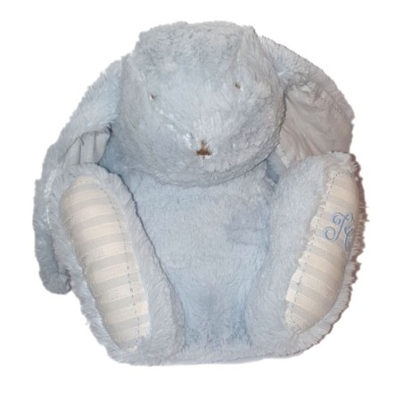 Grande peluche Doudou Lapin bleu Augustin Gd Mod TARTINE ET CHOCOLAT 35 CM (25445)
