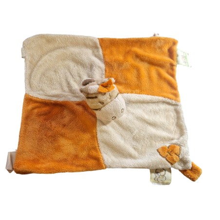 Peluche doudou renard orange Noukie's William & Henry chez vous des demain