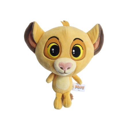 Peluche Simba Le Roi Lion Disney Popz grosse tête 22 cm – Occasion vérifiée – DestockBaby