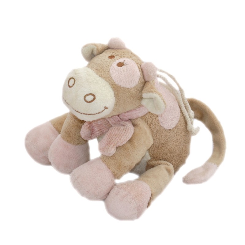 Doudou musical vache Lola Noukie’s 18 cm – Occasion vérifiée – DestockBaby