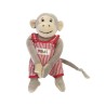Doudou Popi 25 cm – Sebo France Bayard Presse (2012) salopette scratchs aux mains