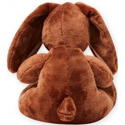 Peluche lapin marron DPAM 22 cm neuf nez argenté | Destock Baby