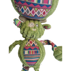 Doudou musical vache verte deglingos 30cm | Doudou Express