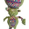 Doudou musical vache verte deglingos 30cm | Doudou Express