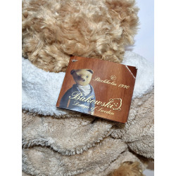 Peluche ours Kaspars Bukowski Design peignoir – Collection Kaspars et Gerli