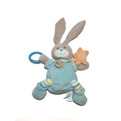 Doudou d'activité Stella Baby Nat bleu | Baby Nat – Destock Baby