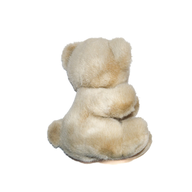 Peluche Ours BOULGOM - Doudou Ours Marron Beige - G.M - Vintage, Occasion