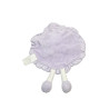 Doudou souris mauve Kimbaloo rond fleurs | DestockBaby