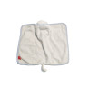 Doudou plat chat blanc bleu Tex Carrefour | DestockBaby