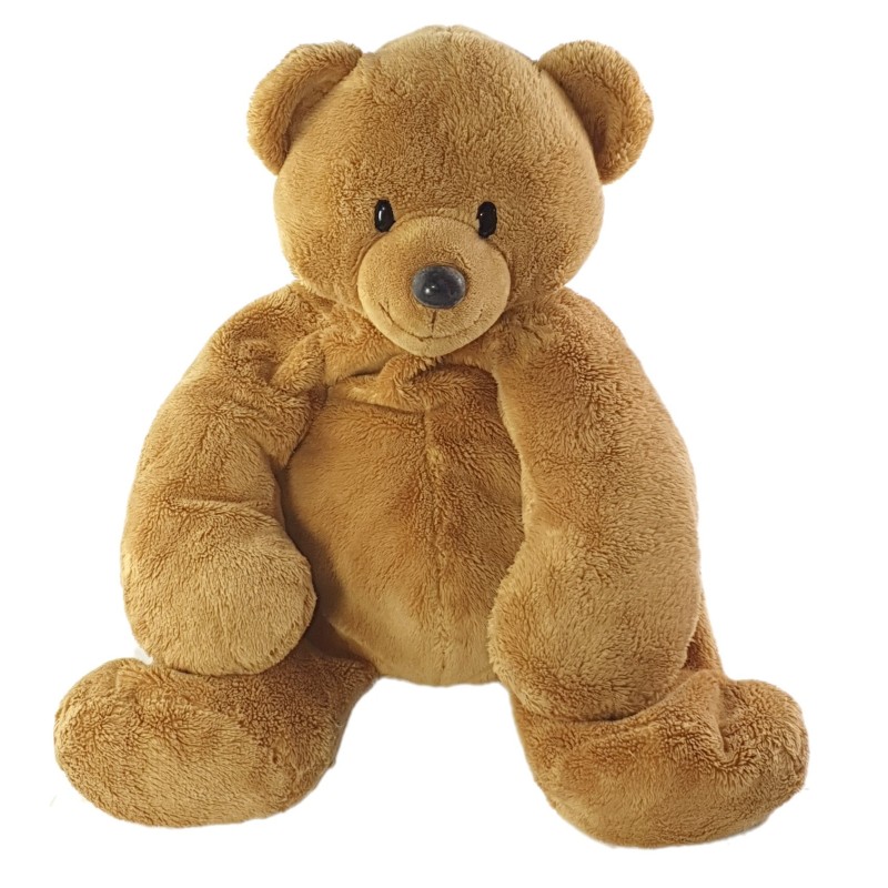 Peluche doudou Ours marron Nicotoy 35 cm The classic collection  (22778)