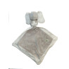 Doudou gris blanc mouchoir Dumbo l'Elephant Disney Nicotoy Simba Toys | Destock Baby