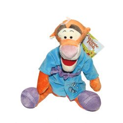 Doudou Peluche Disney Nicotoy Tigrou Peignoir Bleu Bulle… | Destock Baby